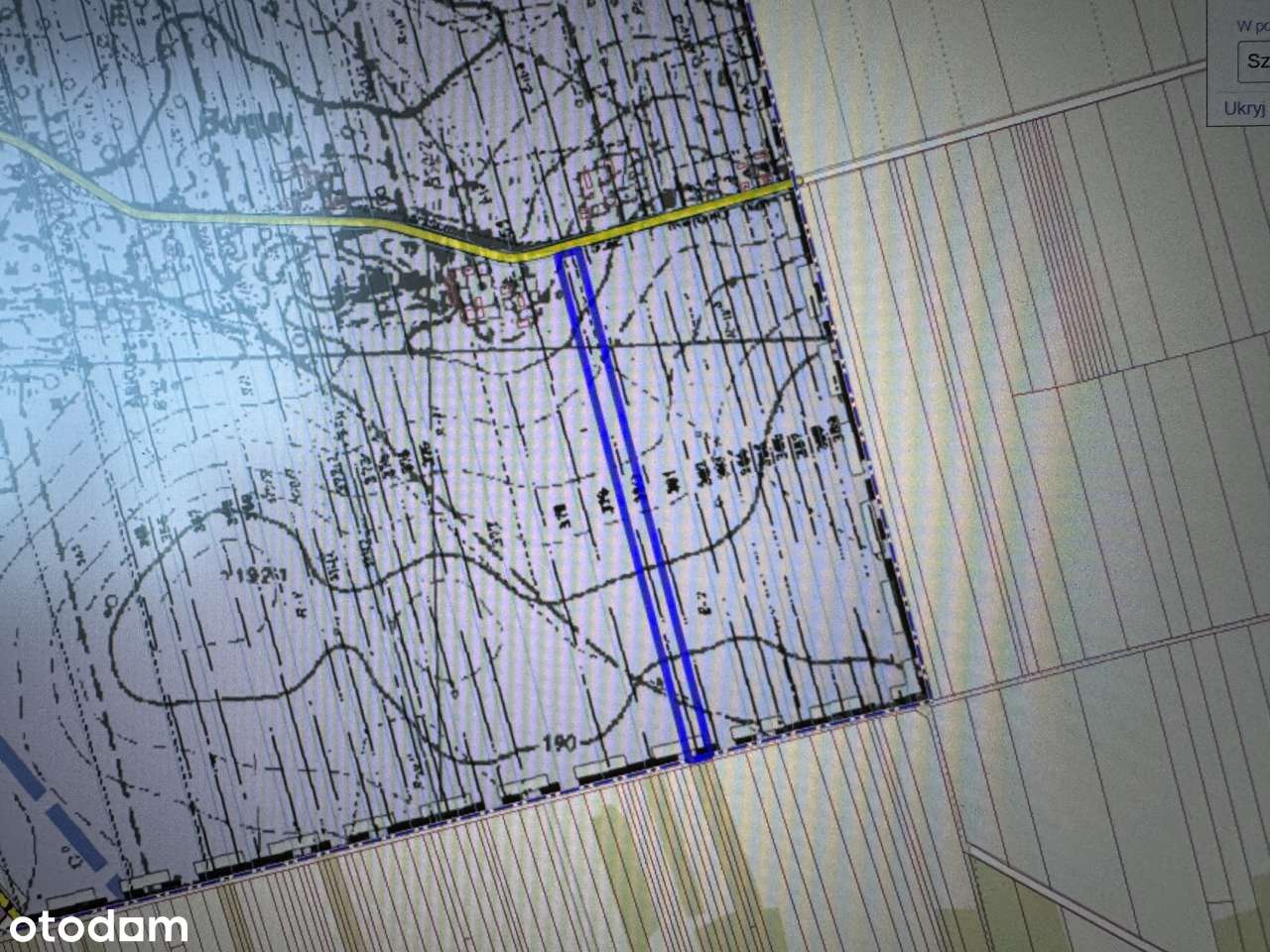 Chojny,gmina Lututów,pow. od 0,2 do 3,5 ha, pod zabudowę siedliskową-9