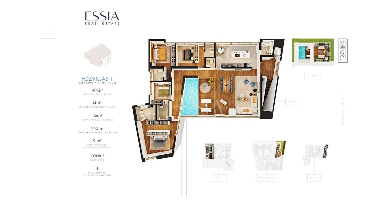 Penthouse T4 com Terraço no Foz Villas, na Foz do Douro-23