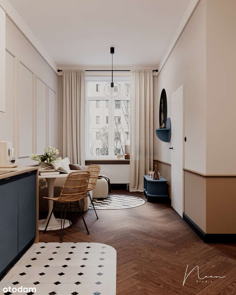 Mieszkanie w centrum Łodzi – raty 0% i pełna bezobsługowość-metro/manu-1