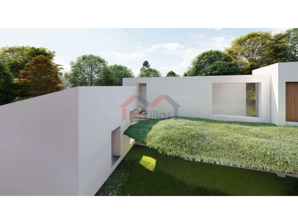 Terreno com projecto aprovado para construção de moradia V4 com pis... - Grande imagem: 5/15