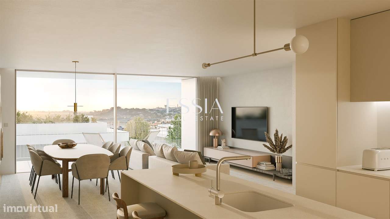 Apartamento T1 com Terraço e Jardim-5