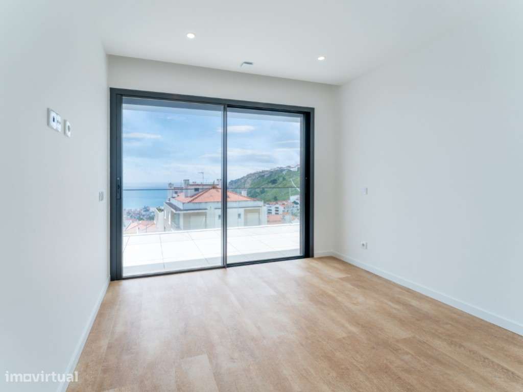 Apartamento T2 na Nazaré - Vista Mar com piscina e garagem-23