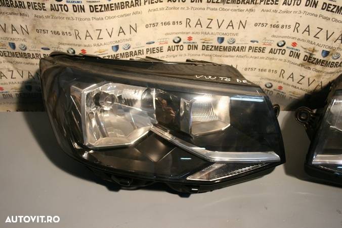 Faruri Far Stanga Dreapta Vw Transporter T6 Originale Germania Ca Noi - 6