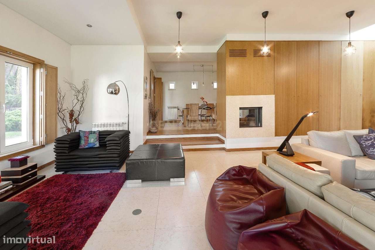 Vila T6 com piscina com área de terreno de 2895 m² na Praia d'el Rey-24