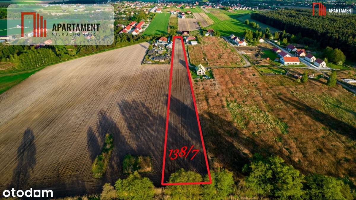 Działka mieszkaniowa Miłoszyce-13 km od Wrocławia - Pełny obrazek: 4/6