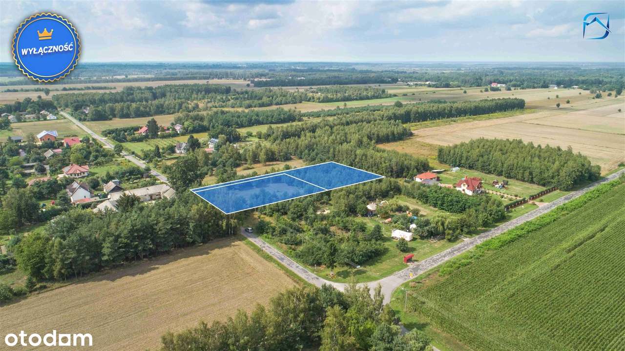 Atrakcyjna działka budowlana W Dratowie Kolonii - Pełny obrazek: 4/4