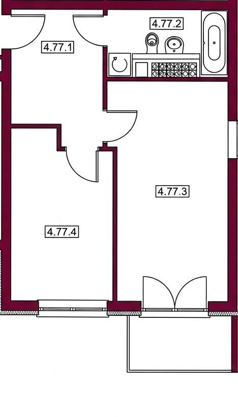 Jasne Dwupokojowe Mieszkanie Gotowe do Wprowadzenia! Balkon! Garaż!-10