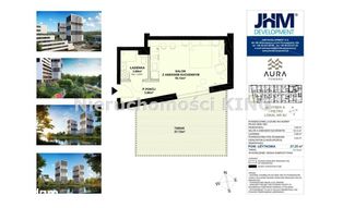 Lokal 27,25 m2 + Taras 27,73 m2 w Aura Towers - Pełny obrazek: 2/4