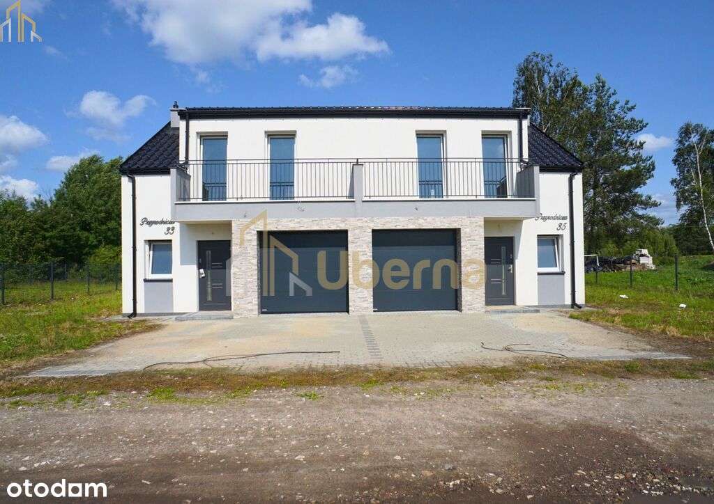 Bliźniak w stanie deweloperskim - Białuń-4