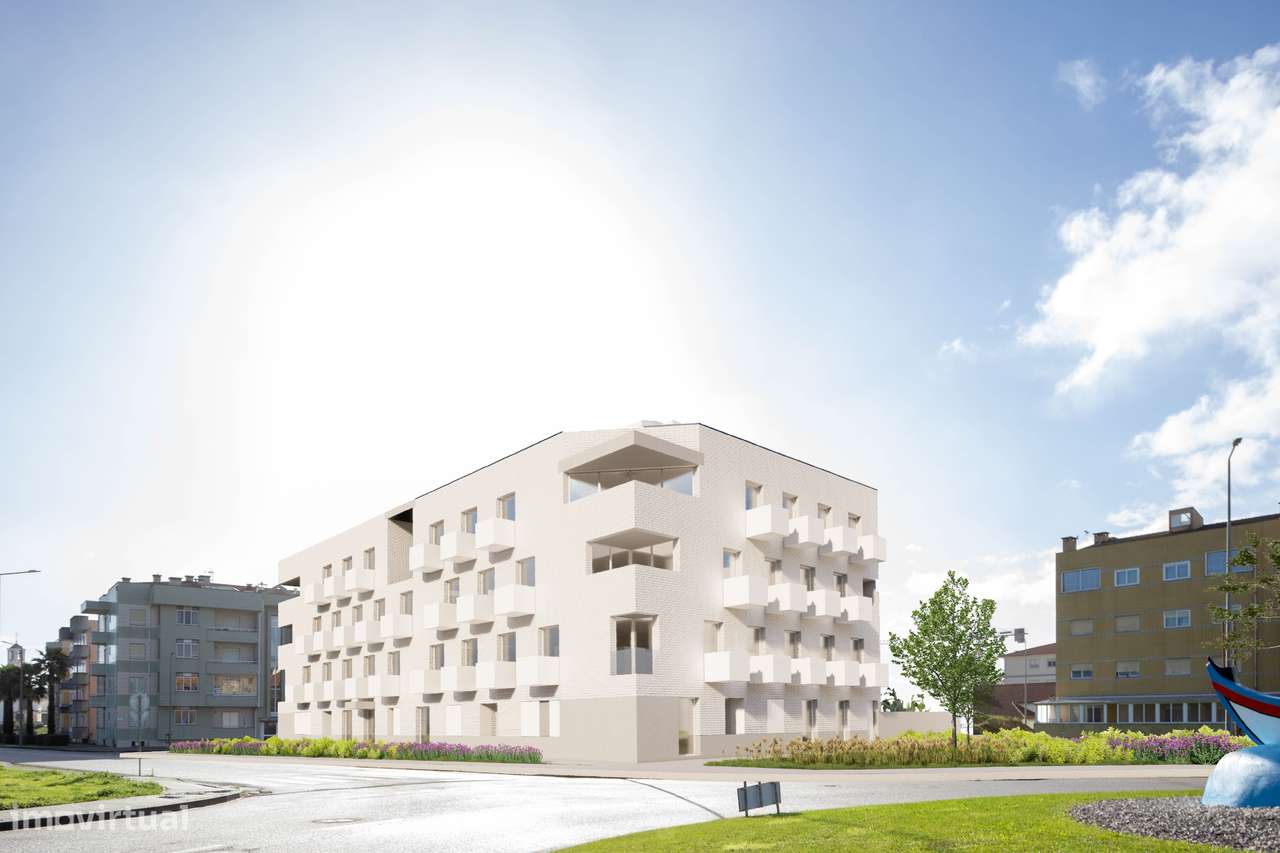 Apartamento T2 novo com piscina e garagem-28