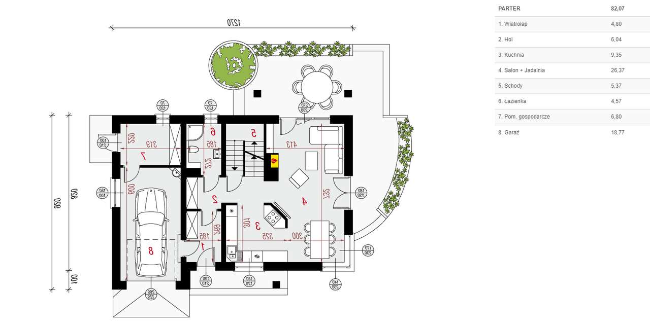 Podpiwniczony dom wolnostojący, s.deweloperski PLUS, okazja - Pełny obrazek: 4/13