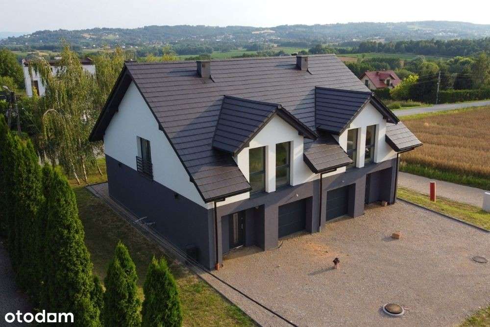 Dom z REKUPERACJĄ i Pompą ciepła - Bodzanów - Gmina Biskupice