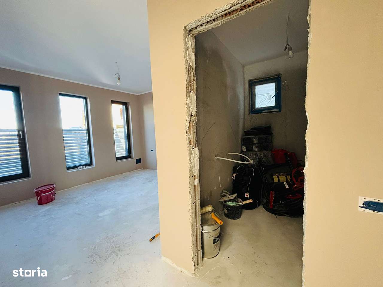 Casa moderna , 3 dormitoare, teren 375 mp in comuna Berceni-8