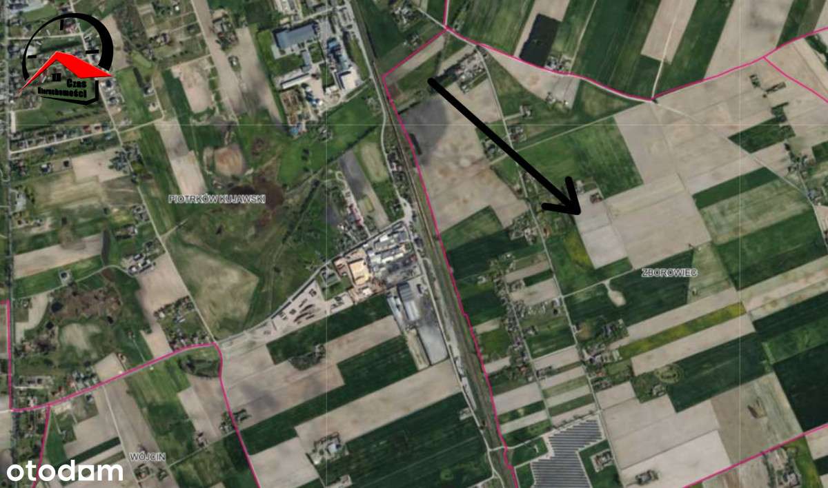 Działka Piotrków Kuj. tylko 28,41 za m !! WZ - Pełny obrazek: 5/9