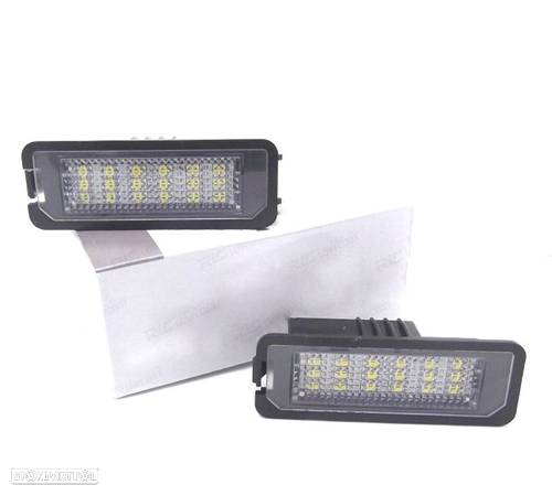 LUZES DE MATRÍCULA LED PARA VOLKSWAGEN VW POLO 10-16 - 1