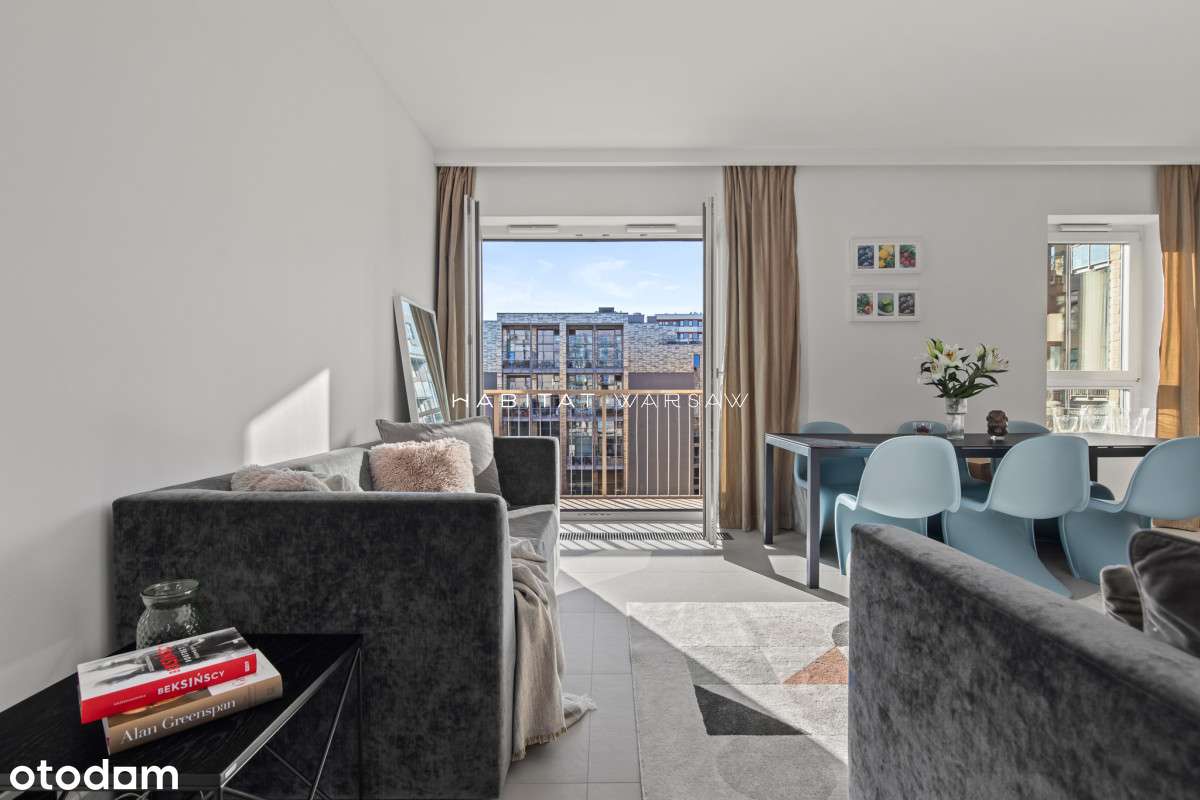 Jasne mieszkanie w Qbiku z widokiem na patio-2