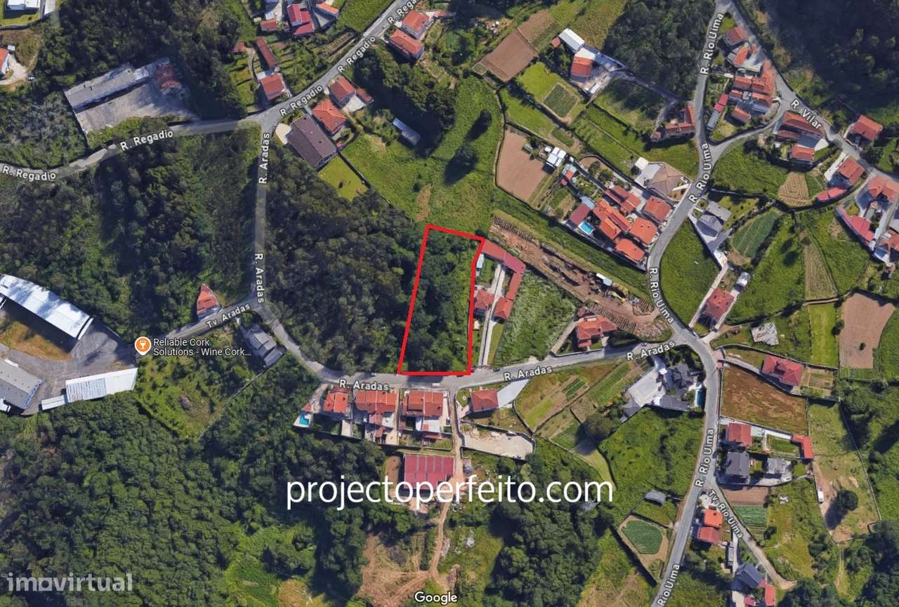 Lote de Terreno  Venda em Fiães,Santa Maria da Feira - Grande imagem: 5/6