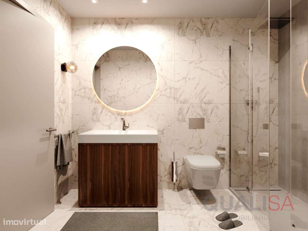 Apartamento T1+1 novo no centro histórico de Braga, no Largo Santia...-5