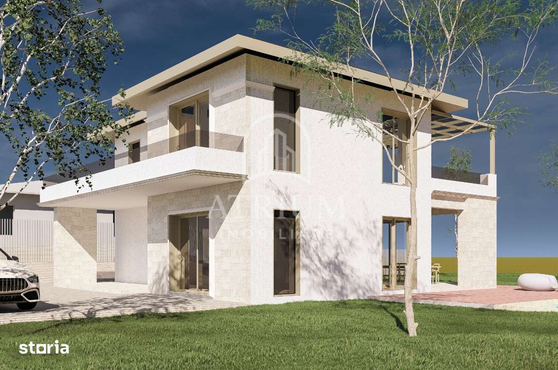 Oportunitate!Teren intravilan autorizat 3 unitati locative 1607 mp, Fl-1