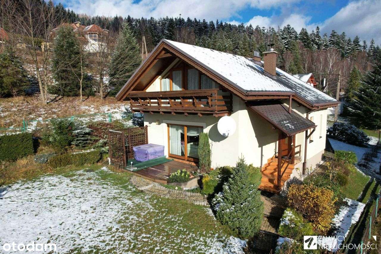 4 pok., 2 łazienki + garaż, widok na Skrzyczne-0