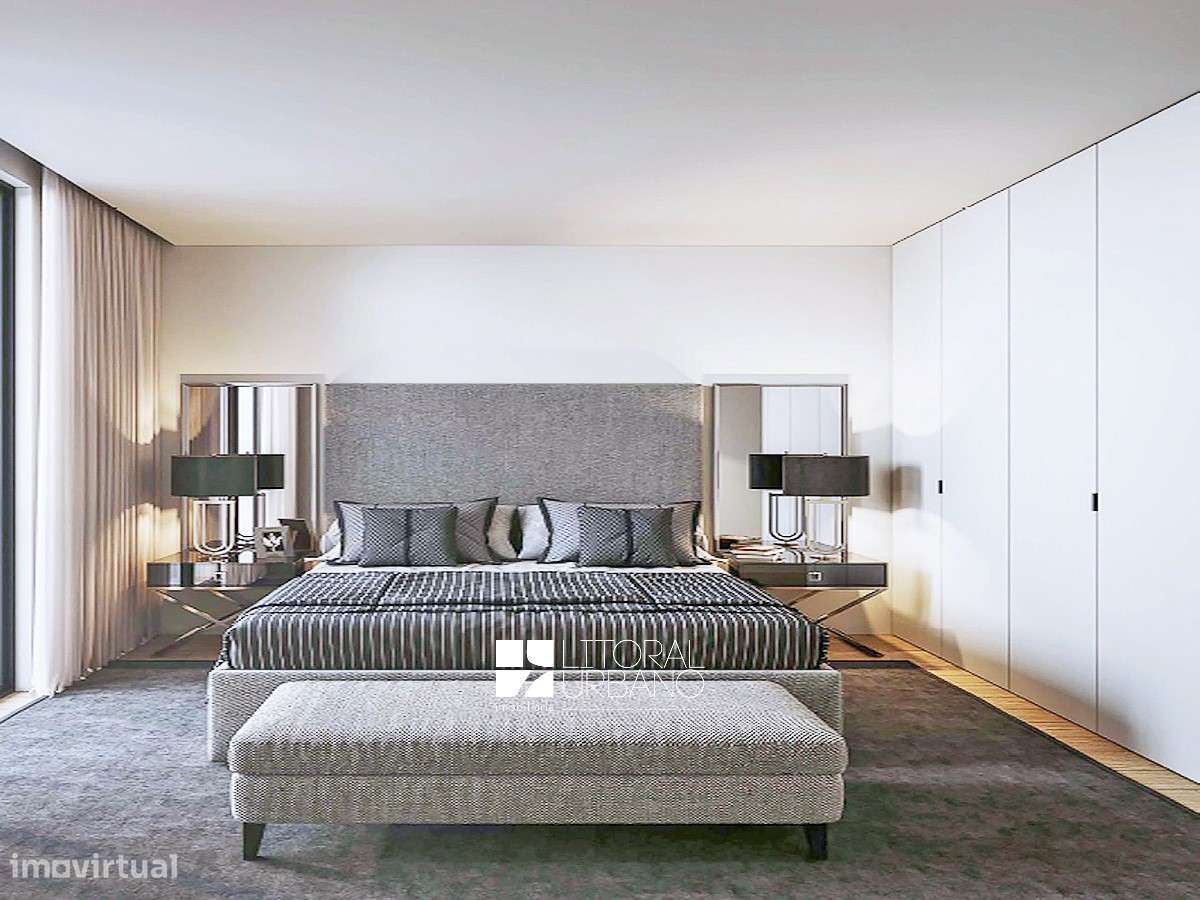 Apartamento T1+1 com varanda em Canidelo-16