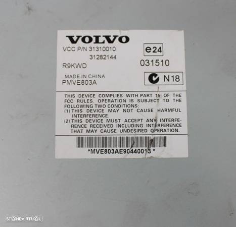 Conjunto Auto Radio CD & Navegação Volvo S80 de 2012 - 7