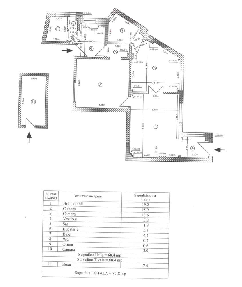 Vanzare Apartament cu 3 Camere in Centrul Bucurestiului - Unirii-13