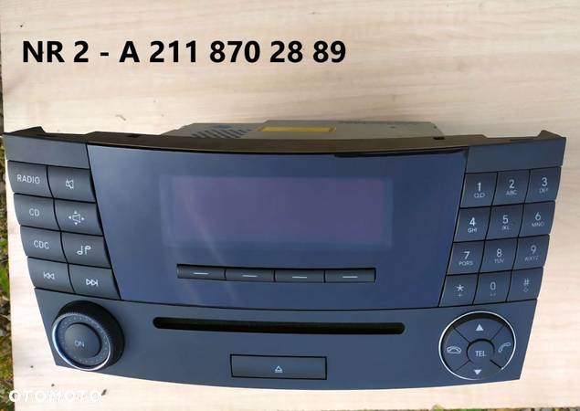 MERCEDES E 211  RADIO  CD  oryginał - 7