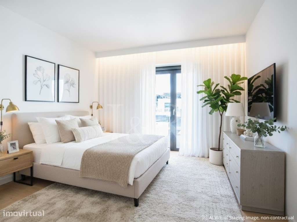 Apartamento T4 com varanda e estacionamento na Praça de Espanha - Grande imagem: 2/71