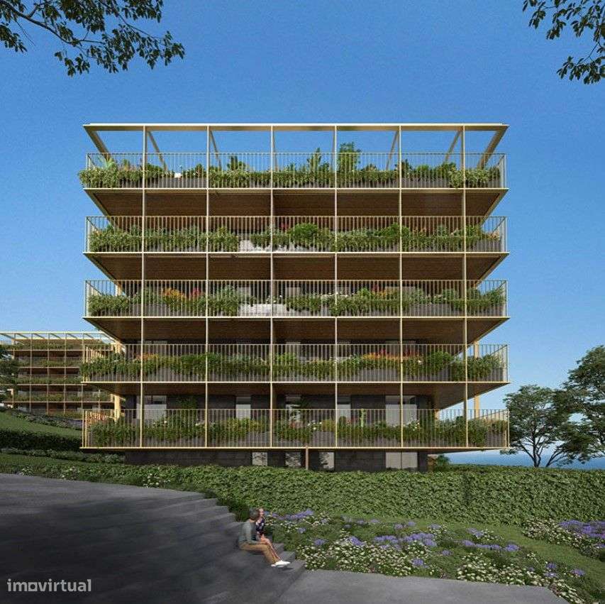 T3 Novo c/ Varanda Ampla e Lugar de Garagem na Afurada (Marina) - Grande imagem: 3/11