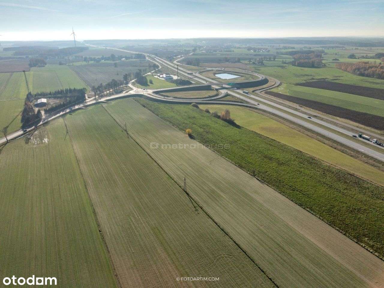 Działka inwestycyjna, objęta Mpzp, przy Dk- S7-13