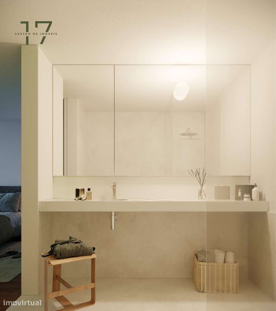 Apartamento T2 com Varanda — Arcozelo-1