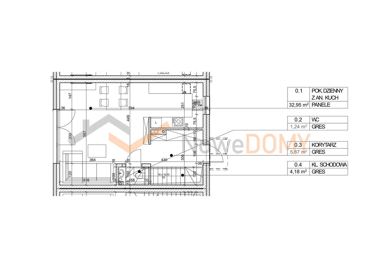 Komfortowe Segmenty Skrajne 81,63 m2 z ogrodami 0% prow. - Pełny obrazek: 5/7