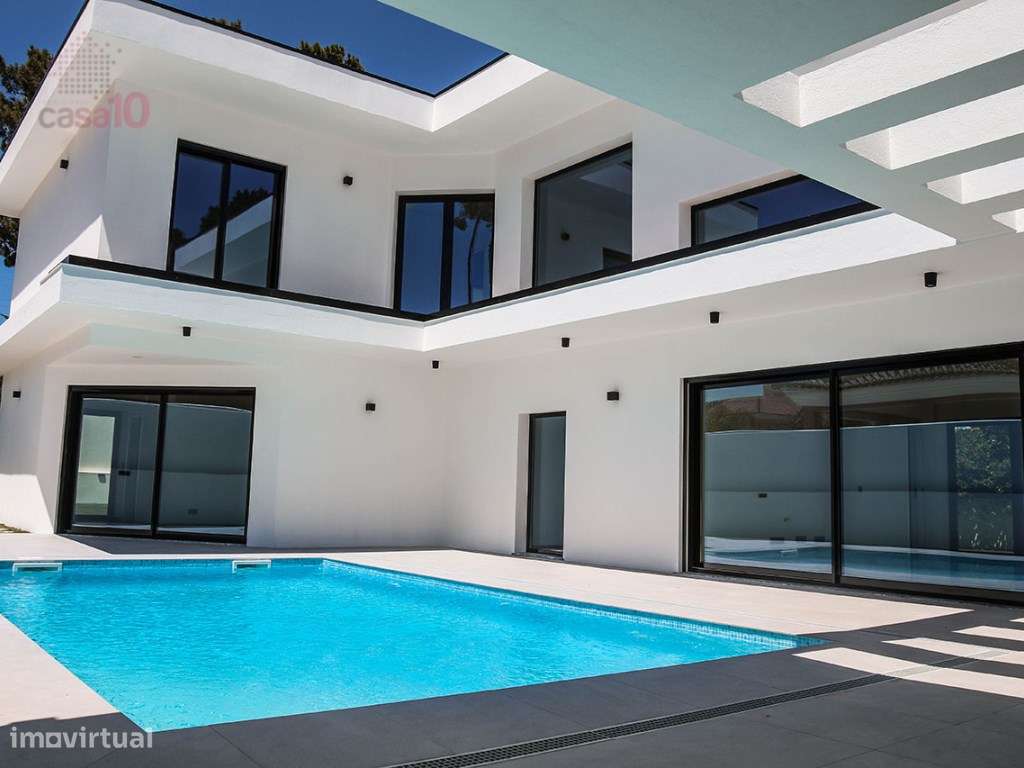 Fantástica Moradia V4 nova com piscina para venda na Verdizela - Grande imagem: 4/41