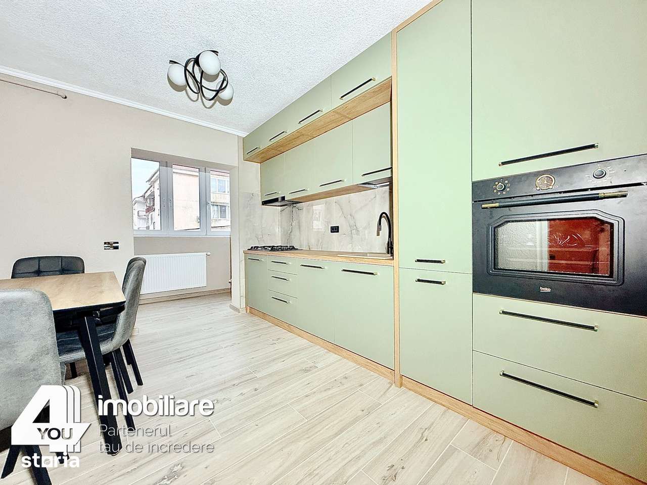 Apartament 2 camere Alfa, decomandat, 77 mp, mobilat, utilat+termoteca-13