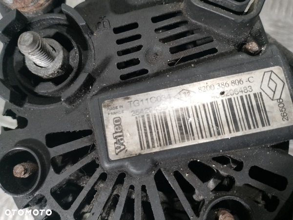 ALTERNATOR RENAULT MEGANE II 8200386806 1.5 DCI - 2