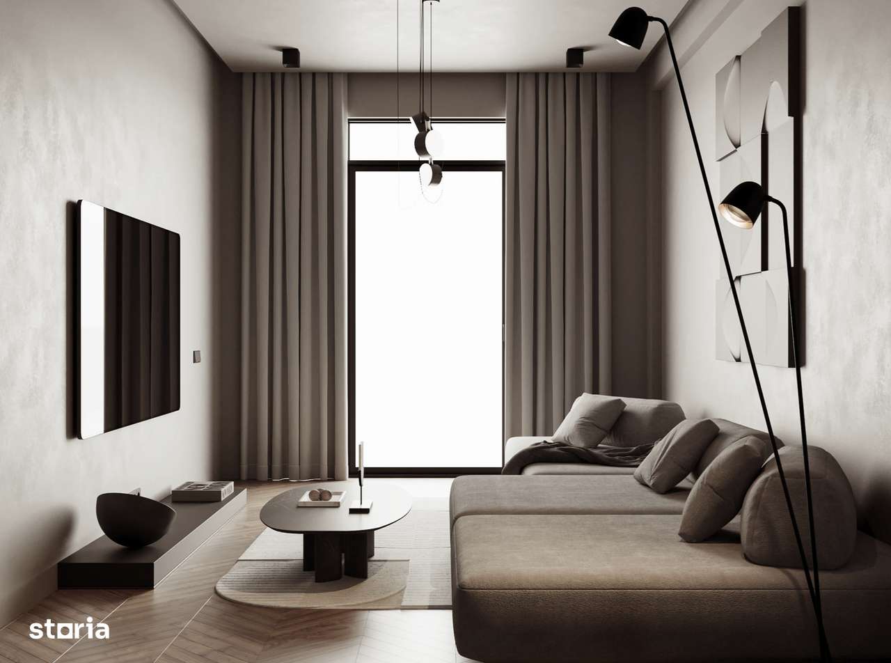 ISOLA Boutique-Ap 2 camere -51,25 mp-Bucătărie închisă & geam la baie - Imagine principală: 5/19