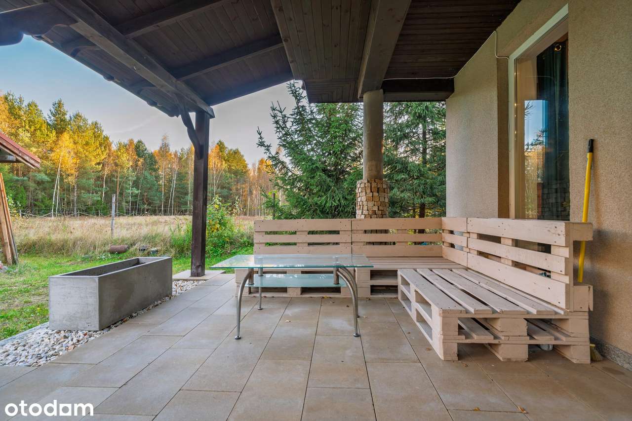 GMINA MIĘKINIA DOM W LESIE  4 POKOJE 152 m²  25MIN OD WROCŁAWIA-6