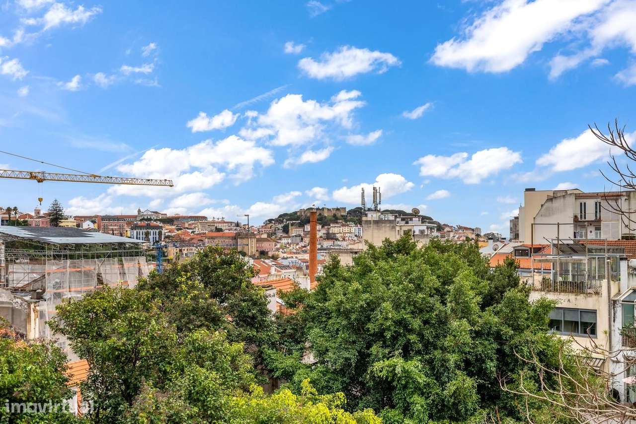 Apartamento T3 novo, Praça da Alegria, Lisboa-4