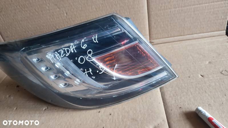 Lampa lewy tył Mazda 6 II GH Sedan led - 2