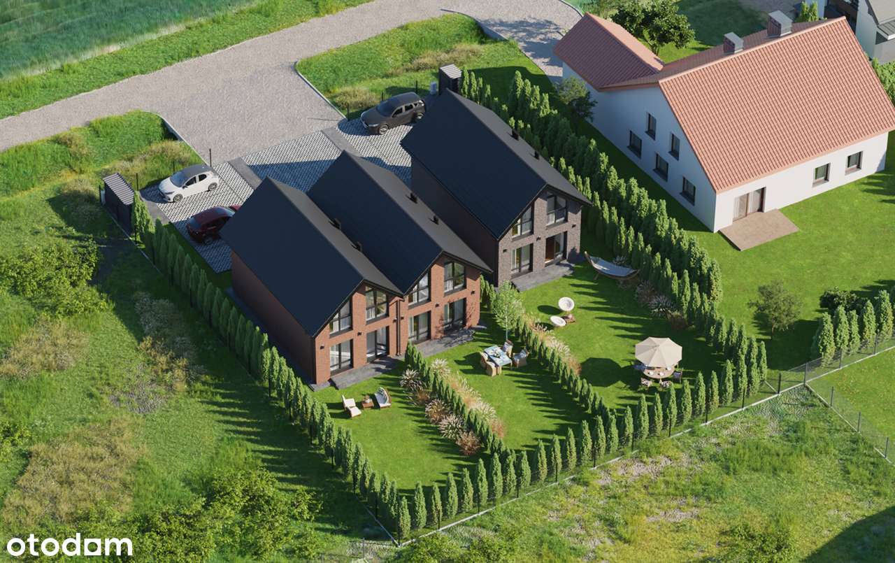 Domy w stylu Bawarskiego wiązania z dużymi ogrodami-0