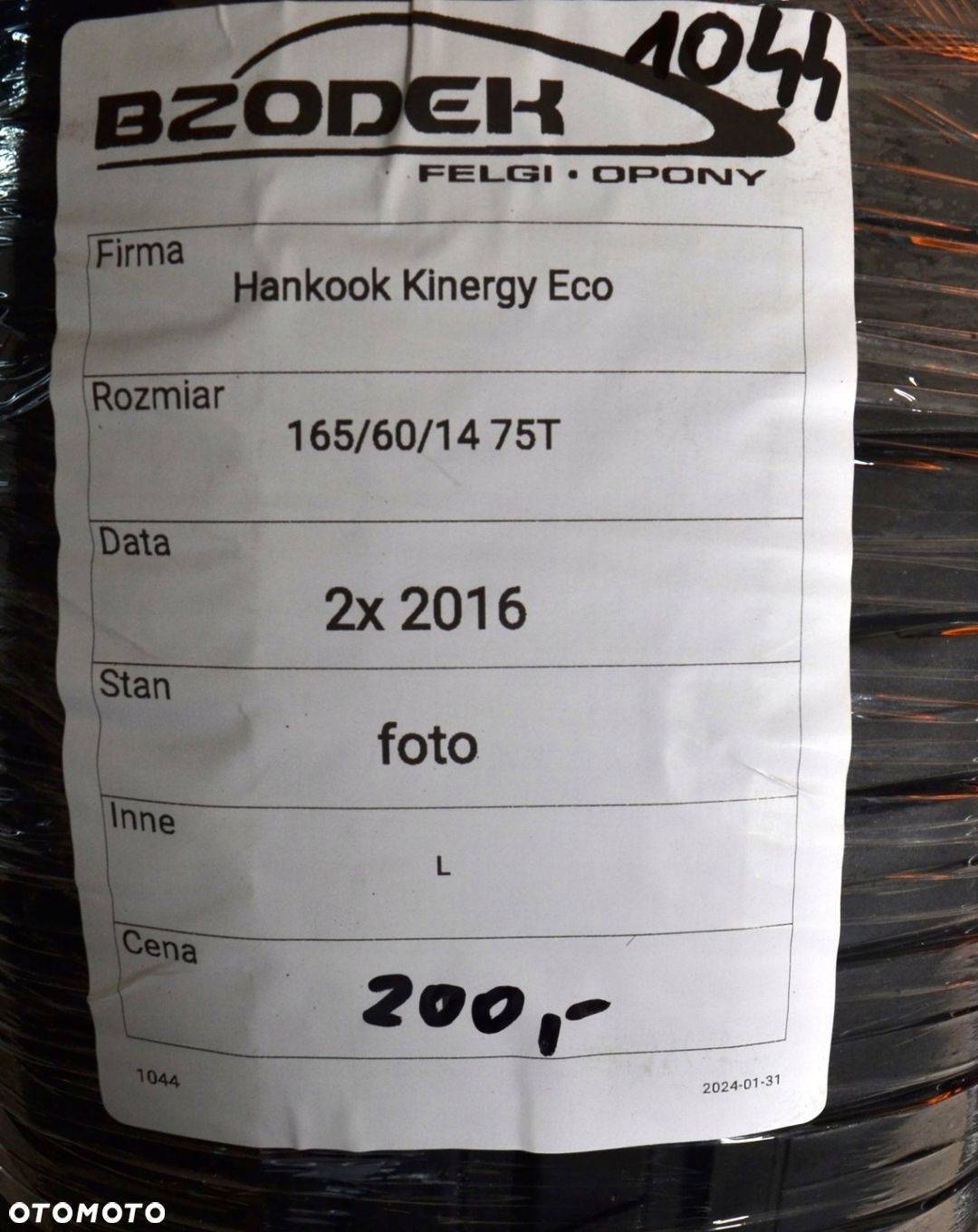 Hankook Kinergy Eco K425 2x 165/60/14 75 T - 7