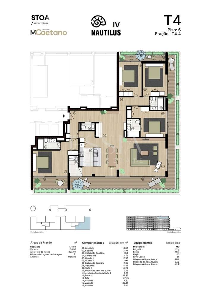 Penthouse Matosinhos Sul | T4 Matosinhos | Apartamento Nautilus IV-23