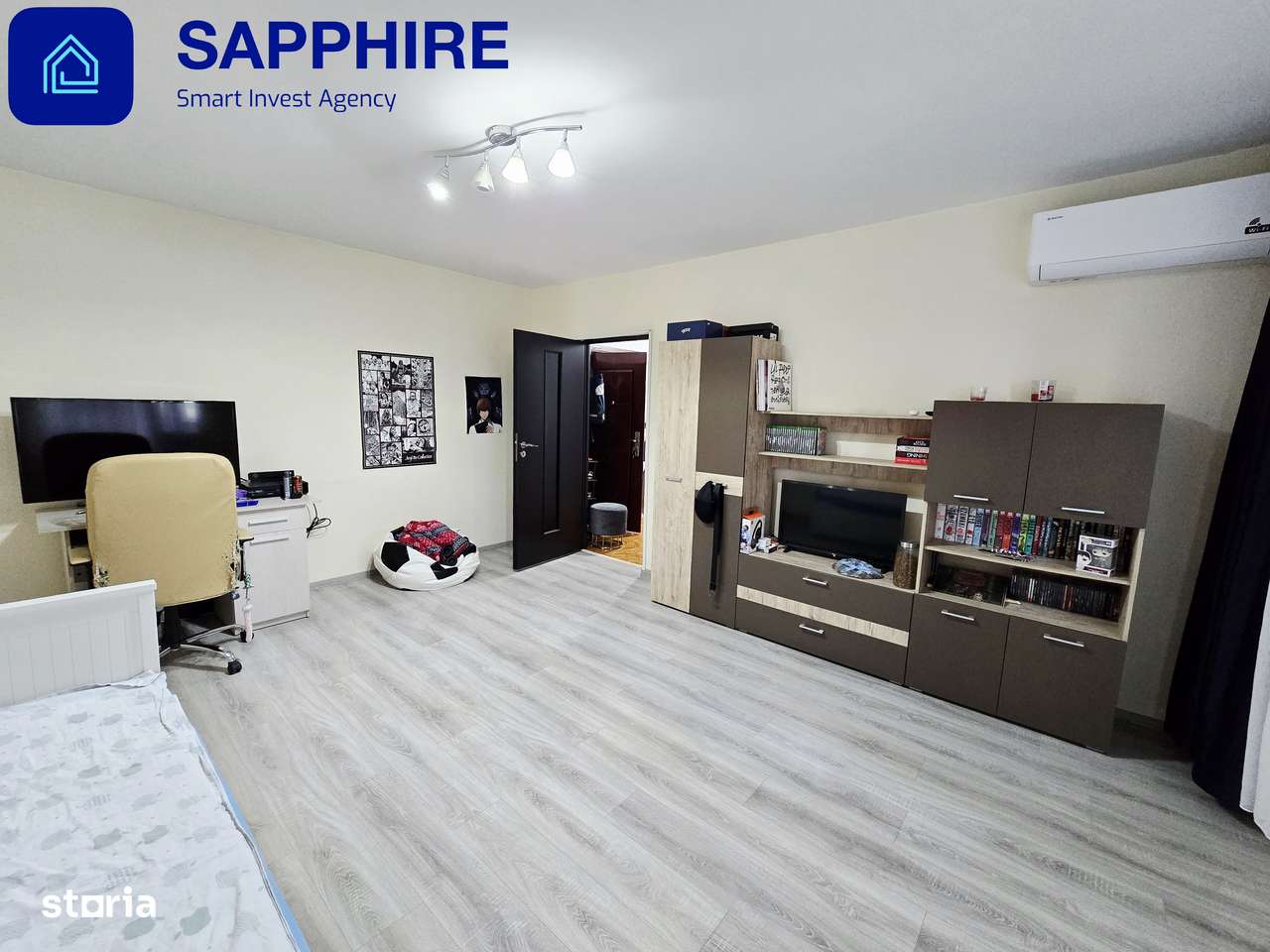 Apartament 2 camere zona 13 Septembrie, centrala proprie, loc parcare