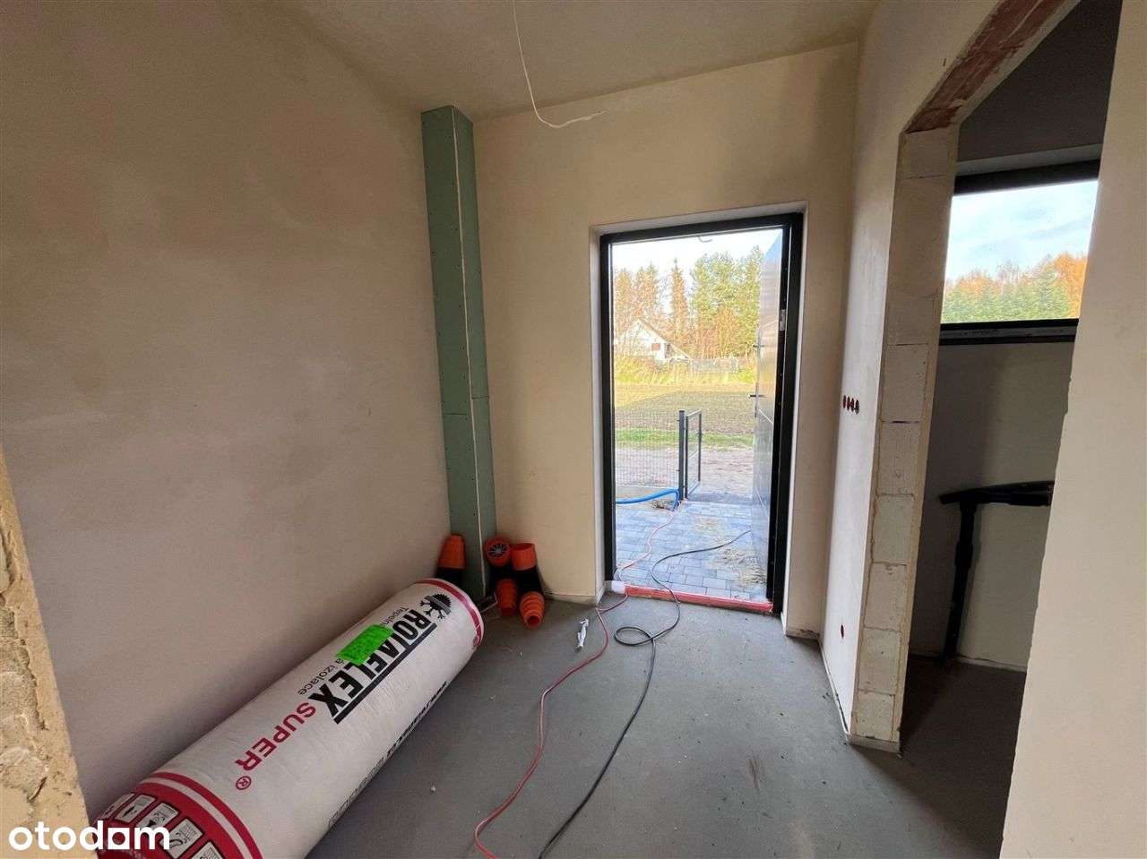 Nowy dom bliźniak Kaniów taras stodoła-8