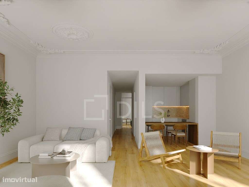 Apartamento T1, novo, em São Bento, Lisboa - Grande imagem: 2/25