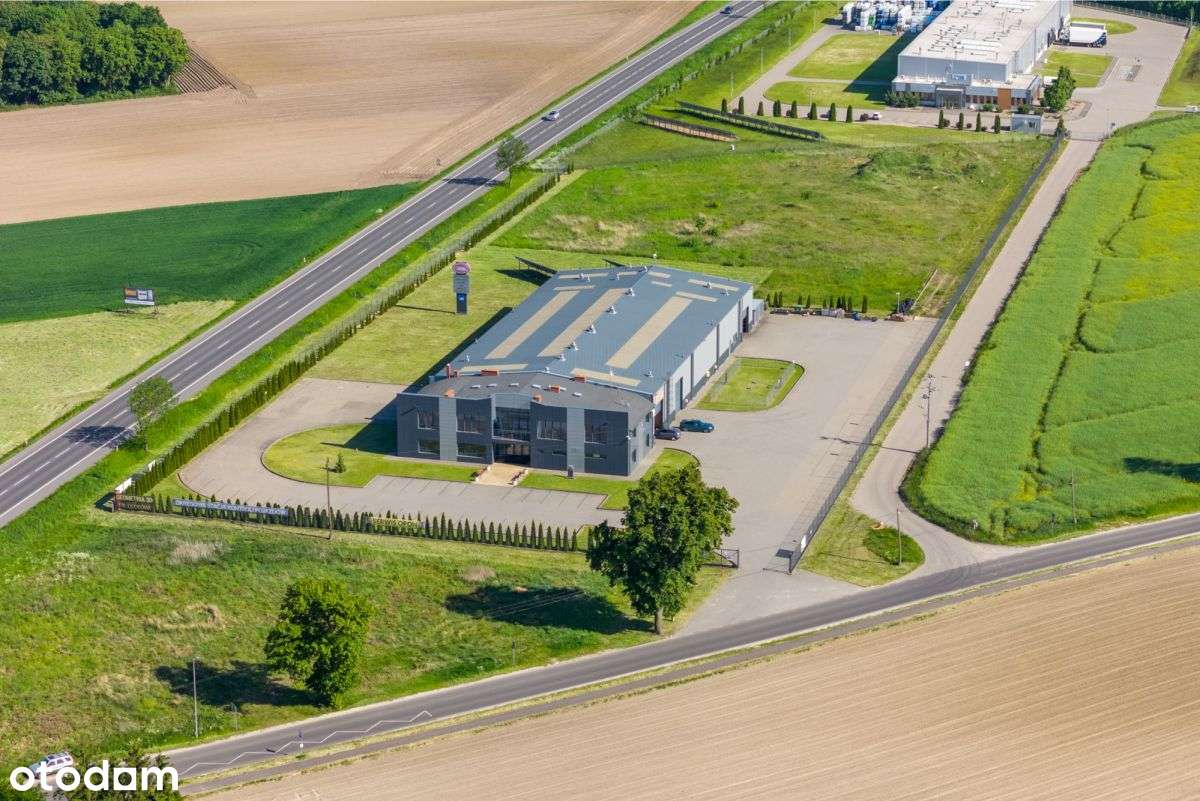Duża działka przemysłowa Nowoczesna hala i biura - Pełny obrazek: 5/20
