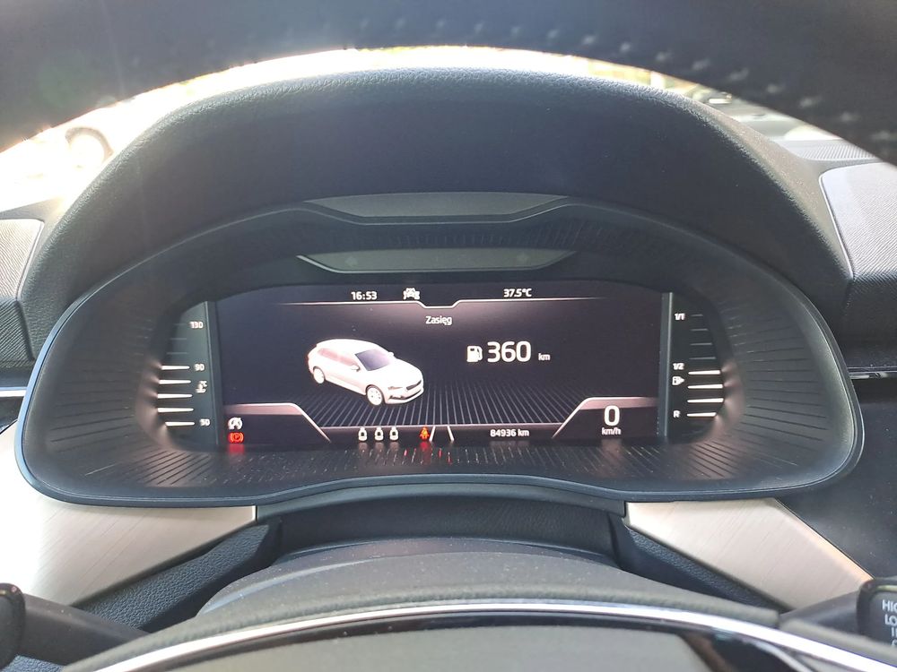 SKODA SCALA Virtual Cockpit Comfort Tech Grzana Kierownica ACC DSG 1,5TSI 150KM