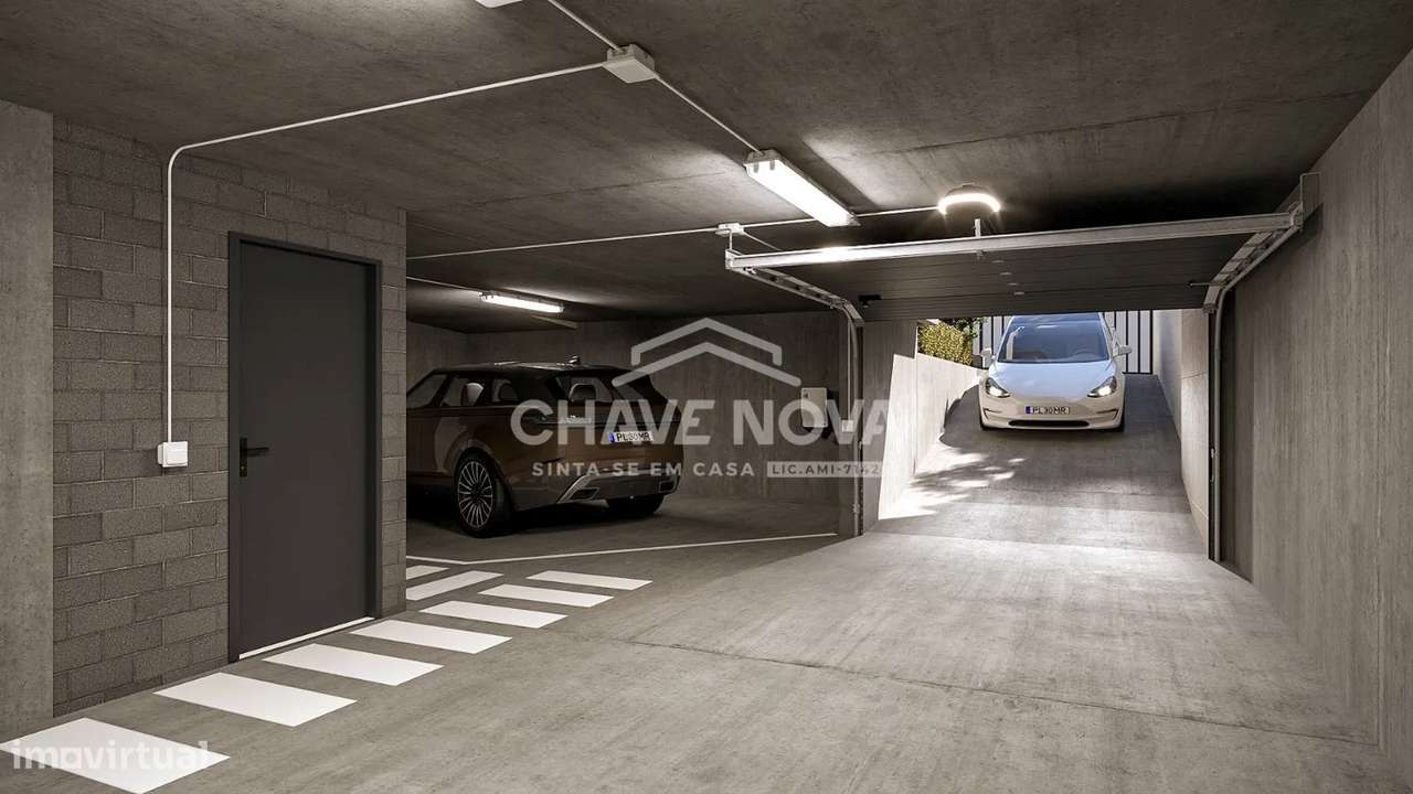 Apartamento T2 Novo com Varanda e Estacionamento – Vilar do Paraíso-9