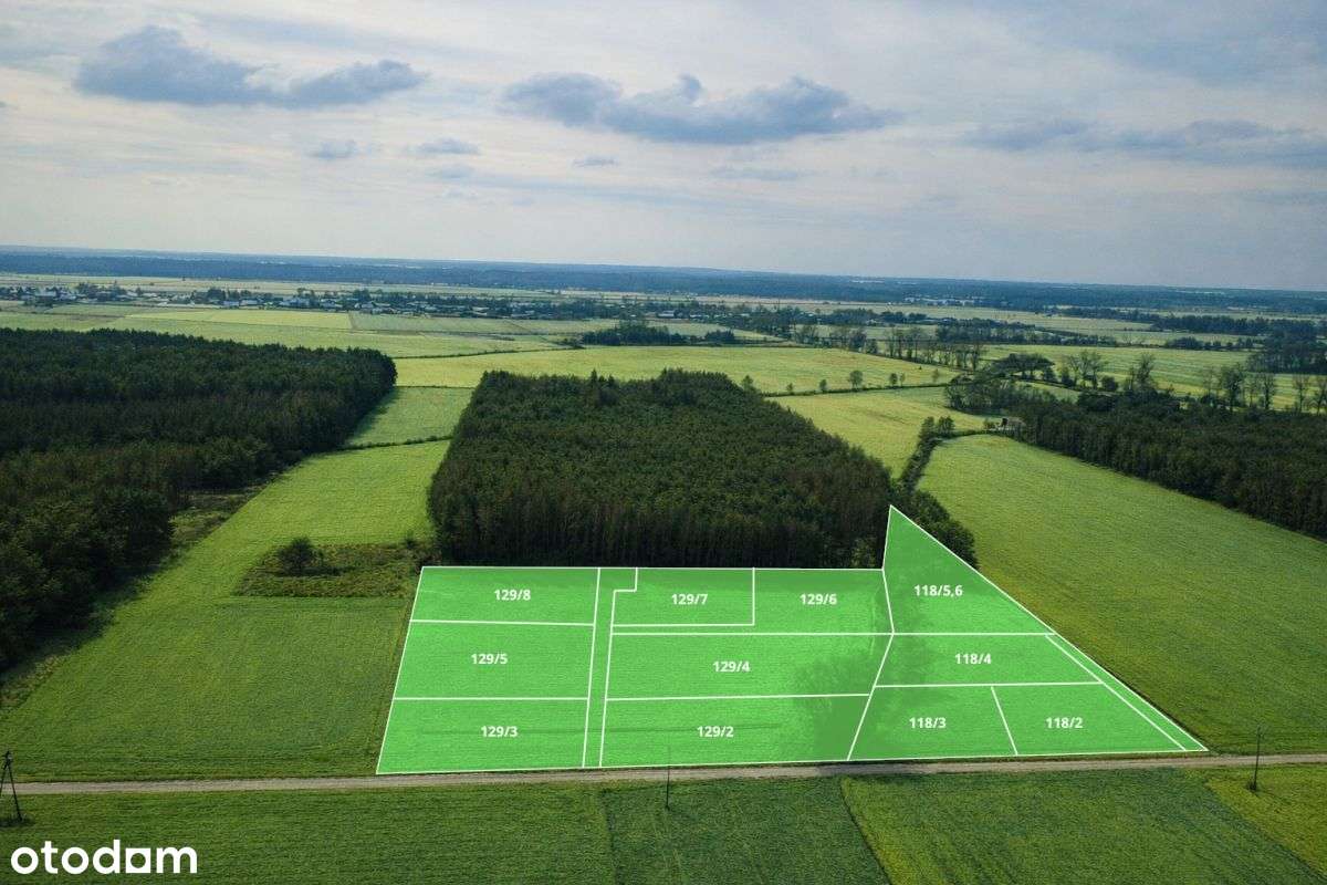 Działki budowlane w otulinie lasu-1